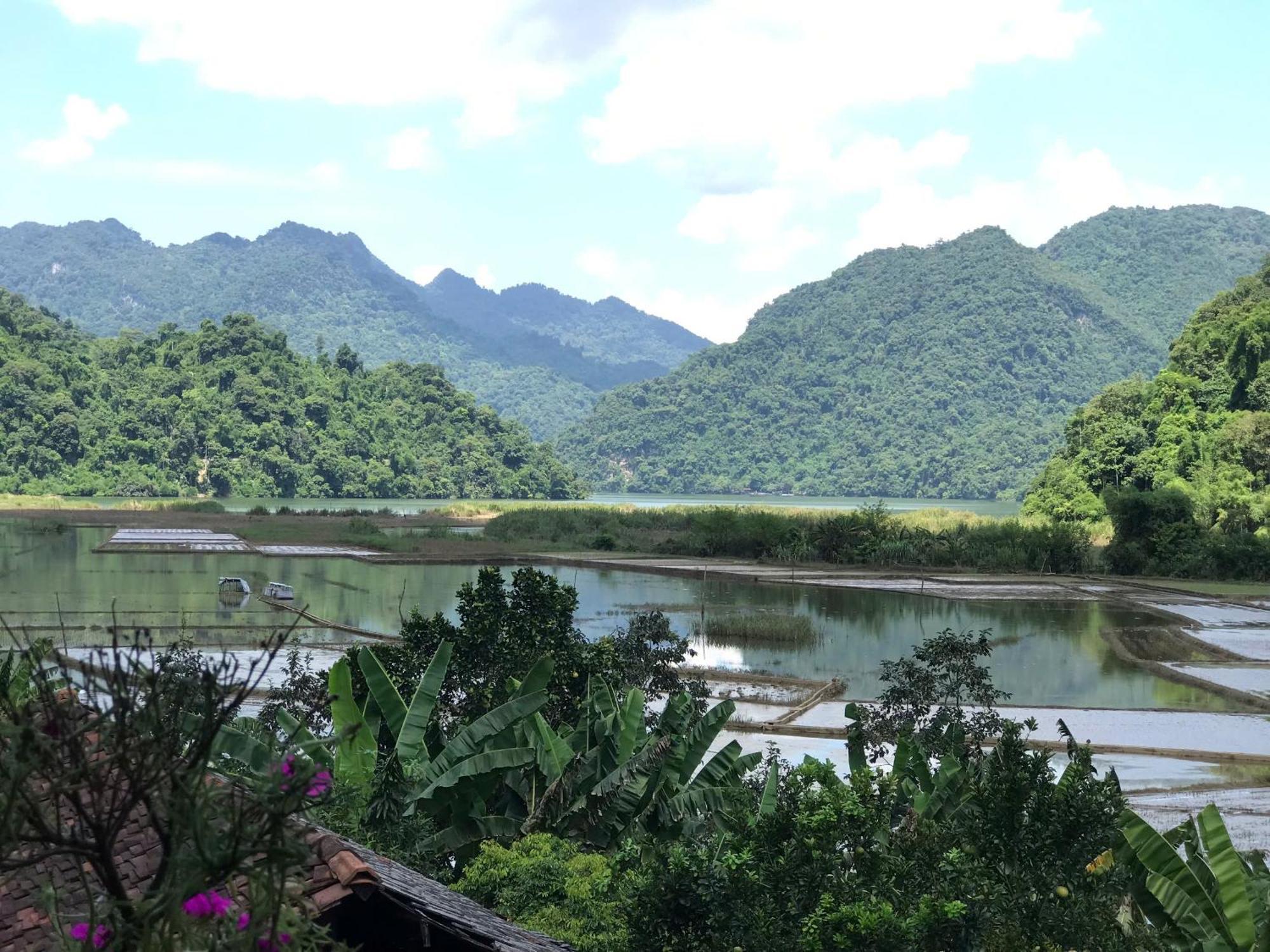 Hoàng Quân Homestay Ba Be Exterior foto